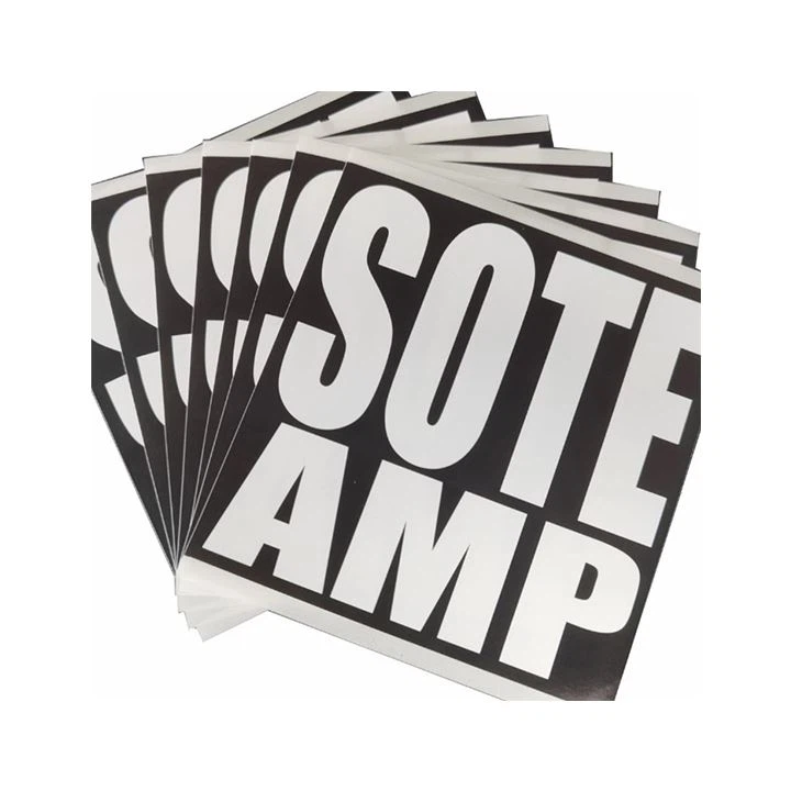 Graffiti Label Destructible Eggshell Sticker